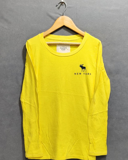 Abercrombie & Fitch Branded Original For Cotton Women T Shirt - Preloved Labels