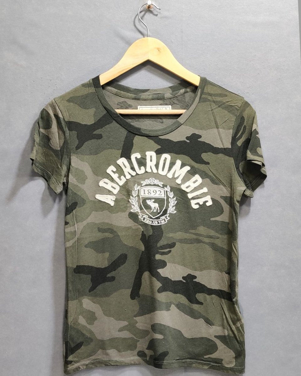 Abercrombie & Fitch Branded Original For Cotton Women T Shirt - Preloved Labels