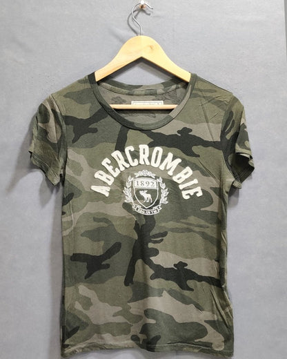 Abercrombie & Fitch Branded Original For Cotton Women T Shirt - Preloved Labels