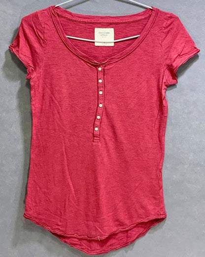 Abercrombie & Fitch Branded Original For Cotton Women T Shirt - Preloved Labels