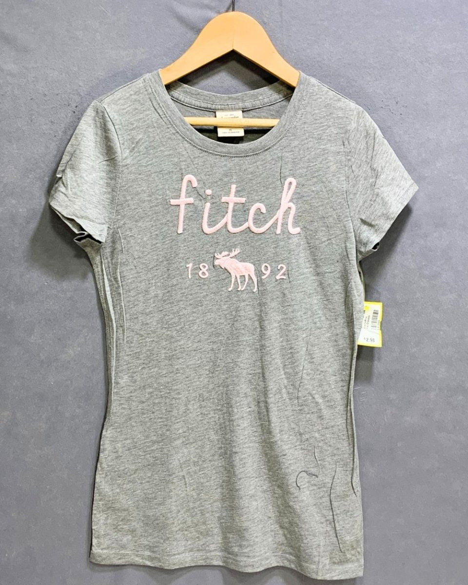 Abercrombie & Fitch Branded Original For Cotton Women T Shirt - Preloved Labels