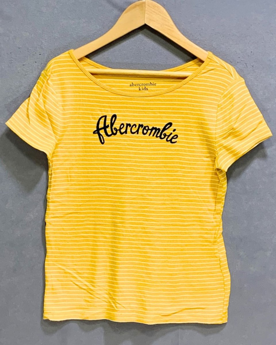 Abercrombie & Fitch Branded Original For Cotton Women T Shirt - Preloved Labels