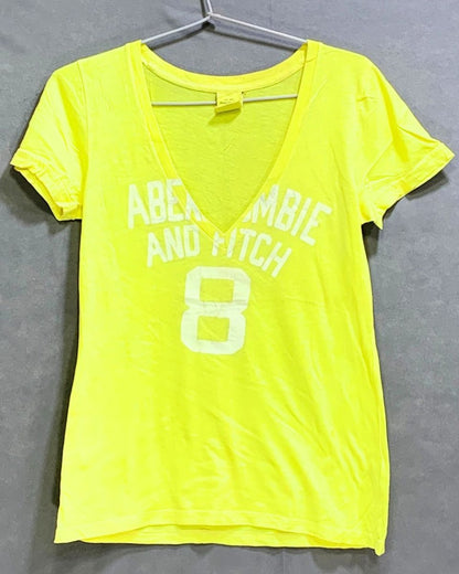 Abercrombie & Fitch Branded Original For Cotton Women T Shirt - Preloved Labels