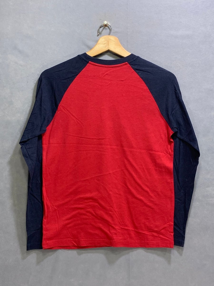 Abercrombie & Fitch Branded Original Red & Blue Cotton T Shirt For Kids - Preloved Labels