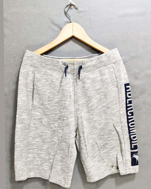 Abercrombie & Fitch Gray Cotton Short For Men X Small - Preloved Labels