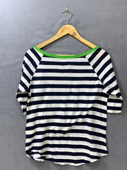 Abercrombie & Fitch White Sports For Women T Shirt Medium - Preloved Labels
