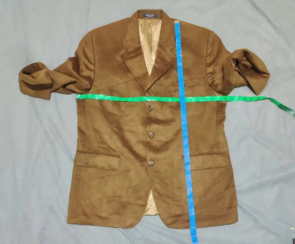 Chaps Men Valvet Brown Coat M – Preloved Labels (view 4)