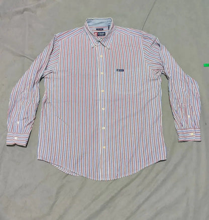 Chaps Men Cotton Red Shirt L – Preloved Labels (view 2)