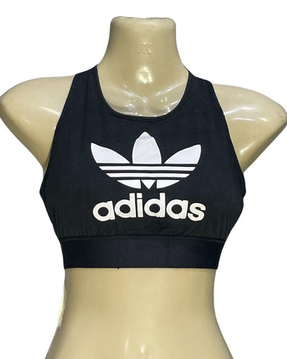 Adidas Black Bra For Women Small - Preloved Labels