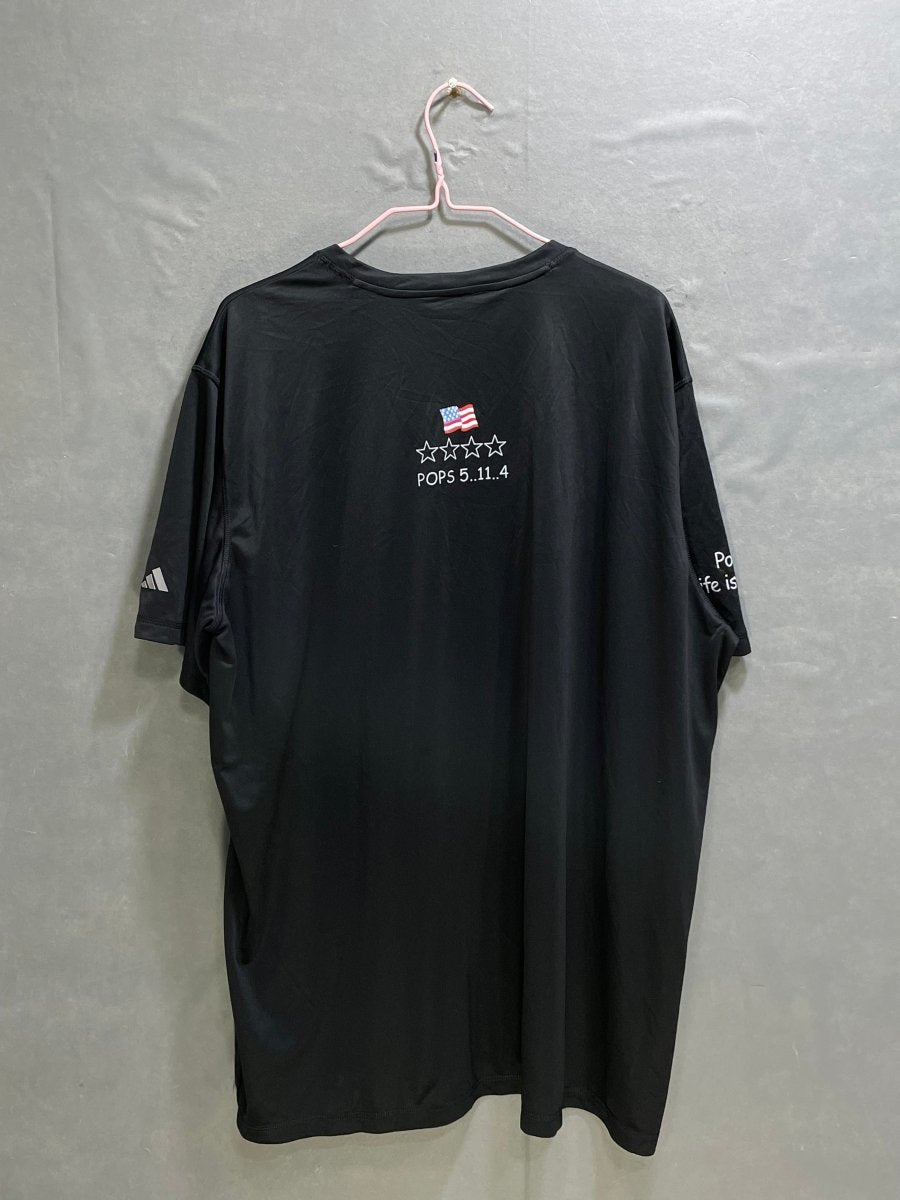 Adidas Black For Men Sports T Shirt 3X Large - Preloved Labels