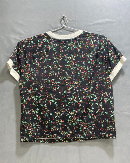 Adidas Black Polyester Jersey Sport For Women T Shirt Kids - Preloved Labels