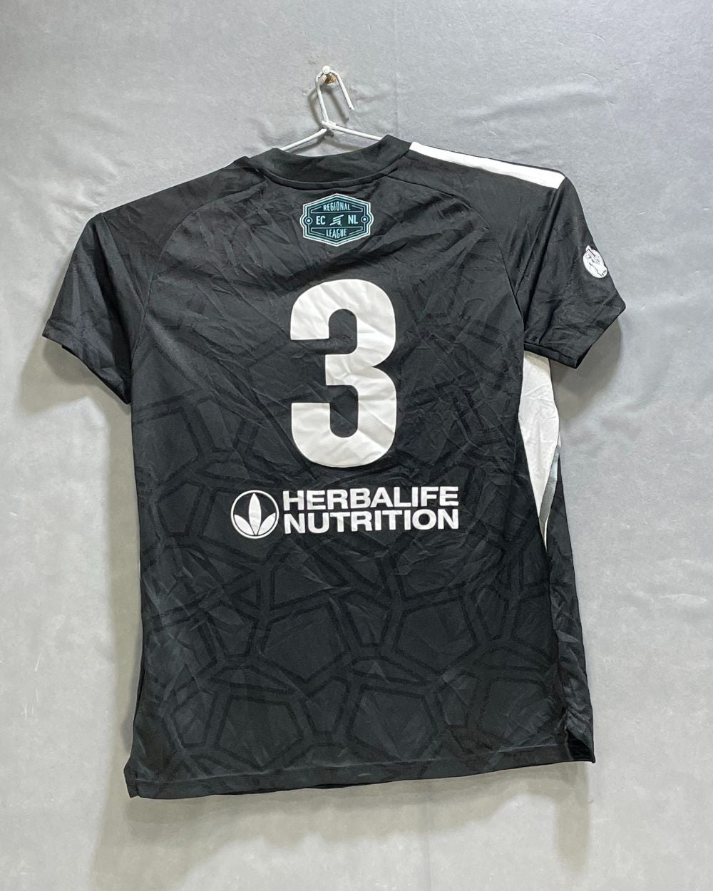 Adidas Black Polyester Jersey Sport For Women T Shirt Medium - Preloved Labels