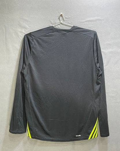 Adidas Black Polyester JerseySport For Women T Shirt X Large - Preloved Labels