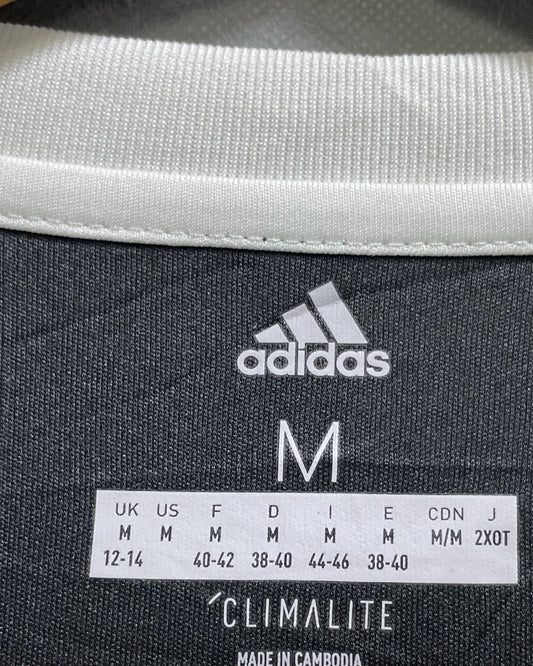 Adidas Black Sport For Women T Shirt M - Preloved Labels