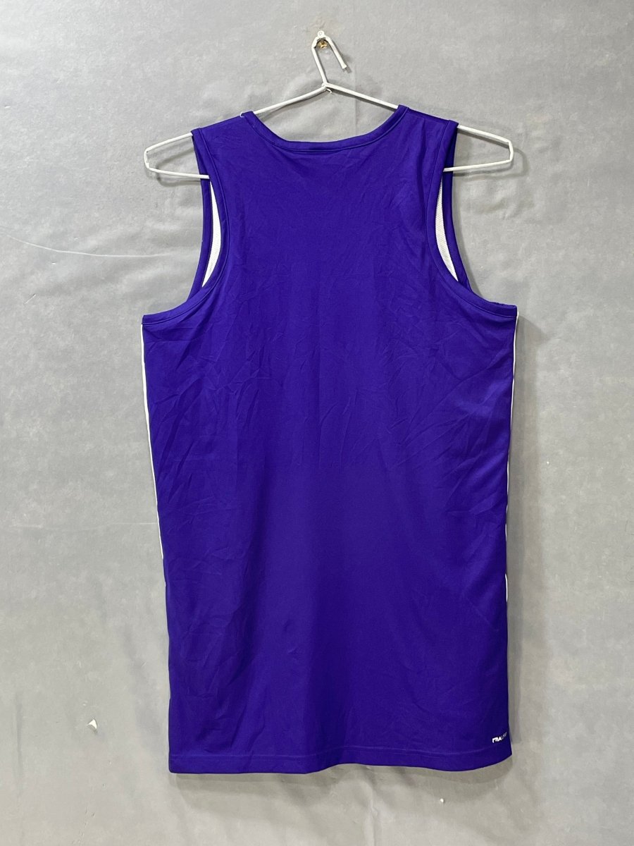 Adidas Black Sport For Women Vest T Shirt Medium - Preloved Labels