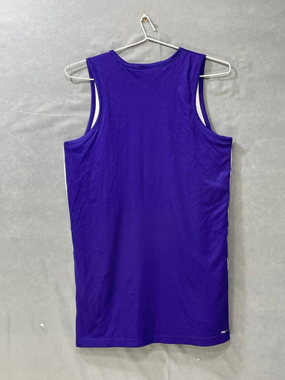 Adidas Black Sport For Women Vest T Shirt Medium - Preloved Labels
