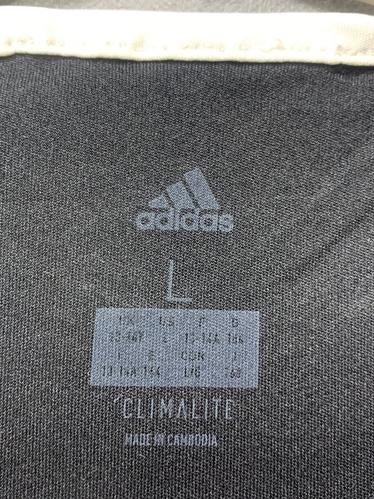 Adidas Black Sports For Women T Shirt L - Preloved Labels