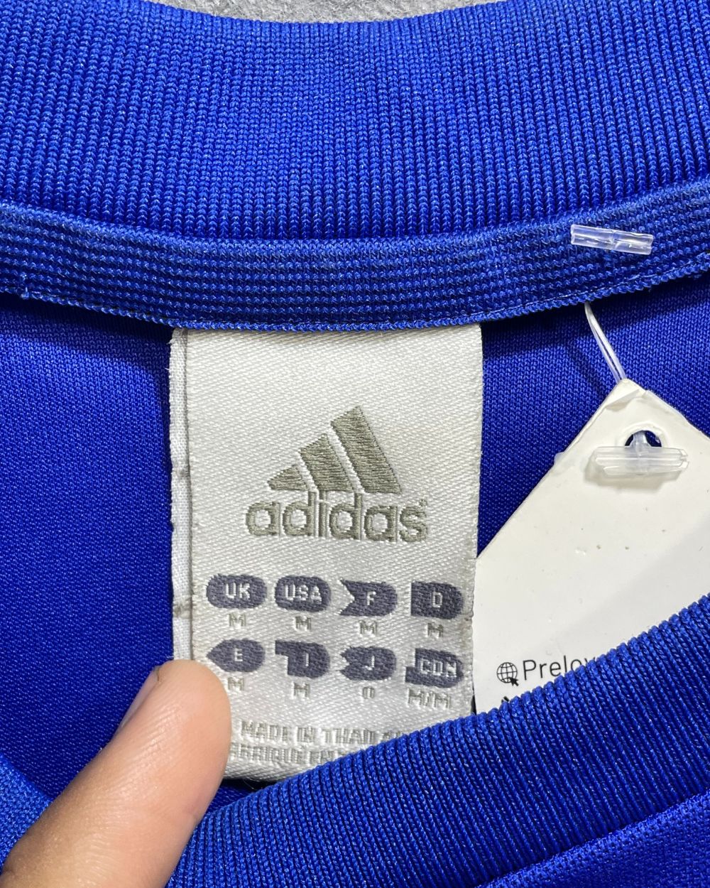 Adidas Blue For Men Sports T Shirt M - Preloved Labels