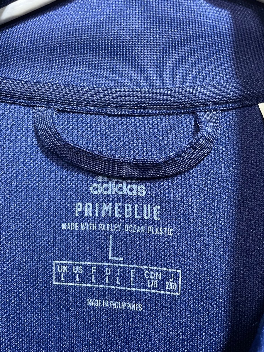 Adidas Blue For Men Zippers Large - Preloved Labels