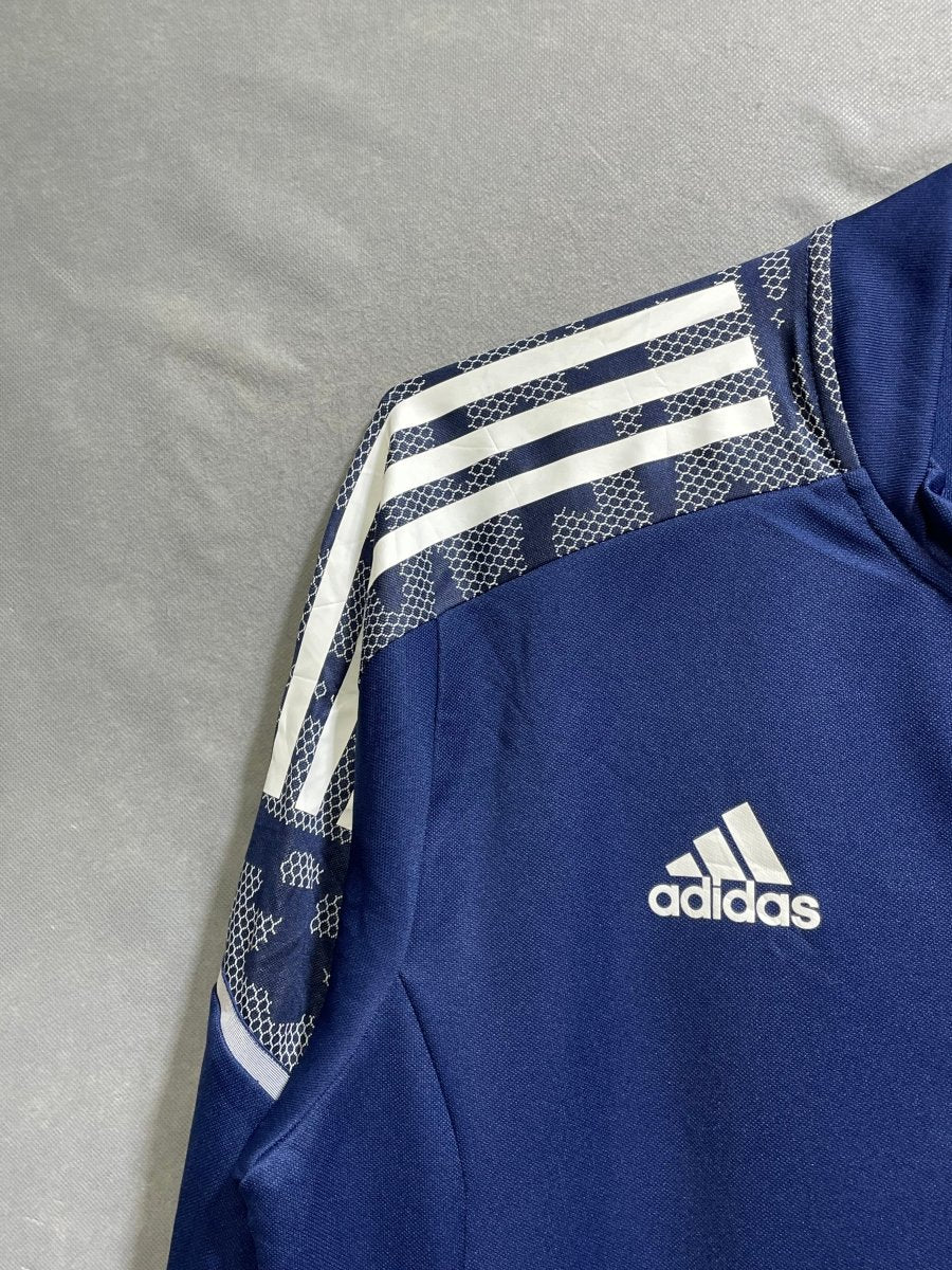 Adidas Blue For Men Zippers Large - Preloved Labels