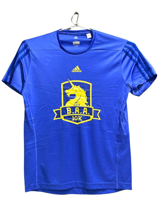 Adidas Blue Sport For Women T Shirt S - Preloved Labels
