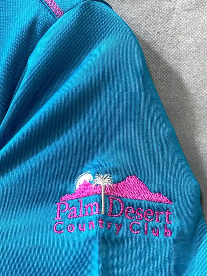 Adidas Blue Sports For Women Polo T Shirt L - Preloved Labels