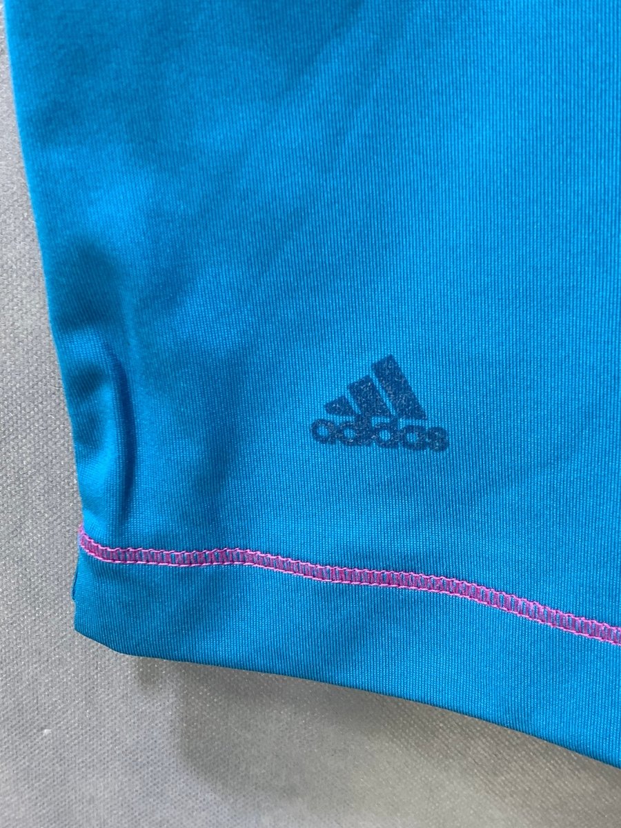 Adidas Blue Sports For Women Polo T Shirt L - Preloved Labels