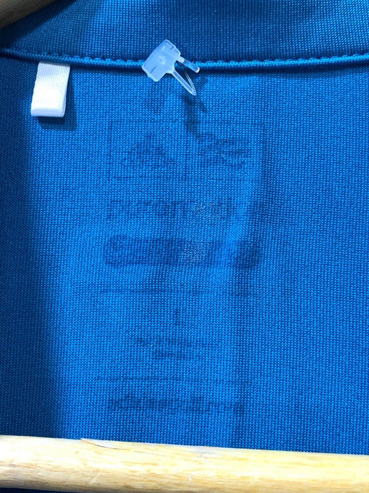 Adidas Blue Sports For Women Polo T Shirt L - Preloved Labels