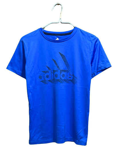 Adidas Blue Sports T Shirt For Boy 12 Years - Preloved Labels