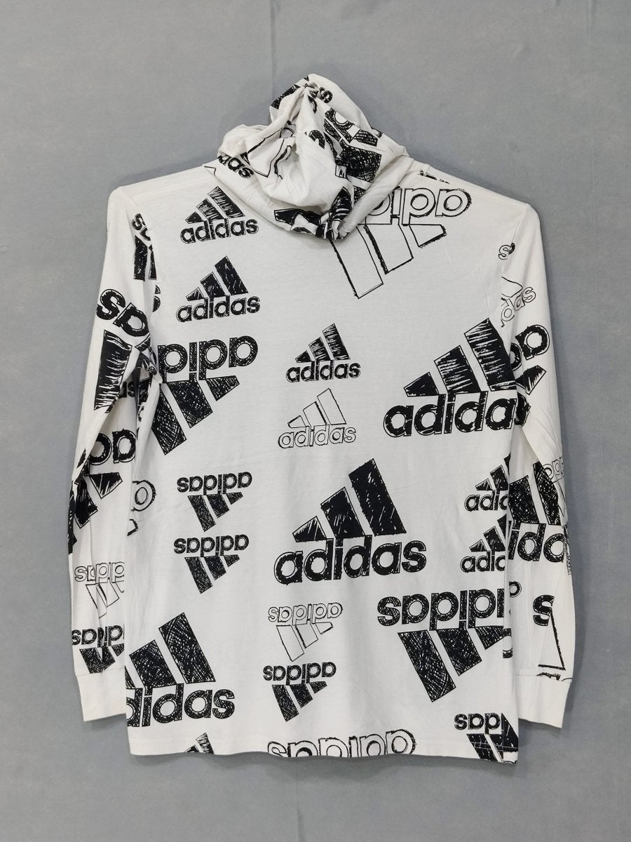 Adidas Branded Original Cotton hood T Shirt For Men - Preloved Labels