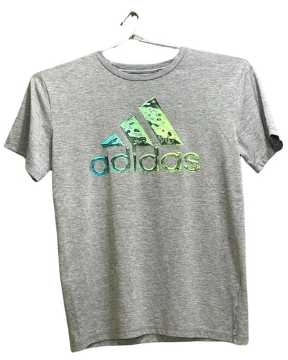 Adidas Gray For Boy Sports T Shirt 16 Years - Preloved Labels