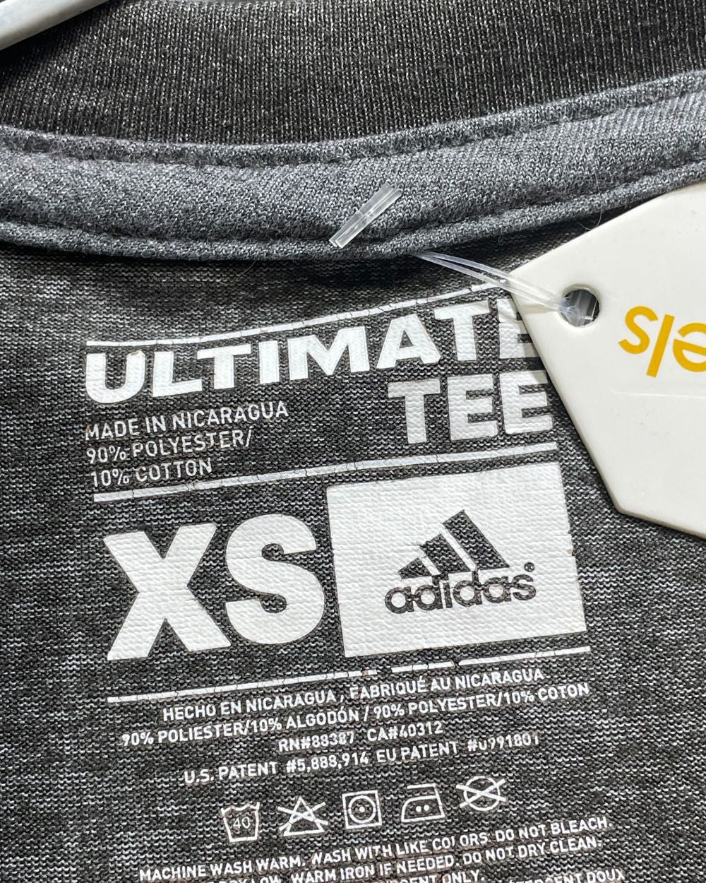 Adidas Gray For Men Sports T Shirt XS - Preloved Labels