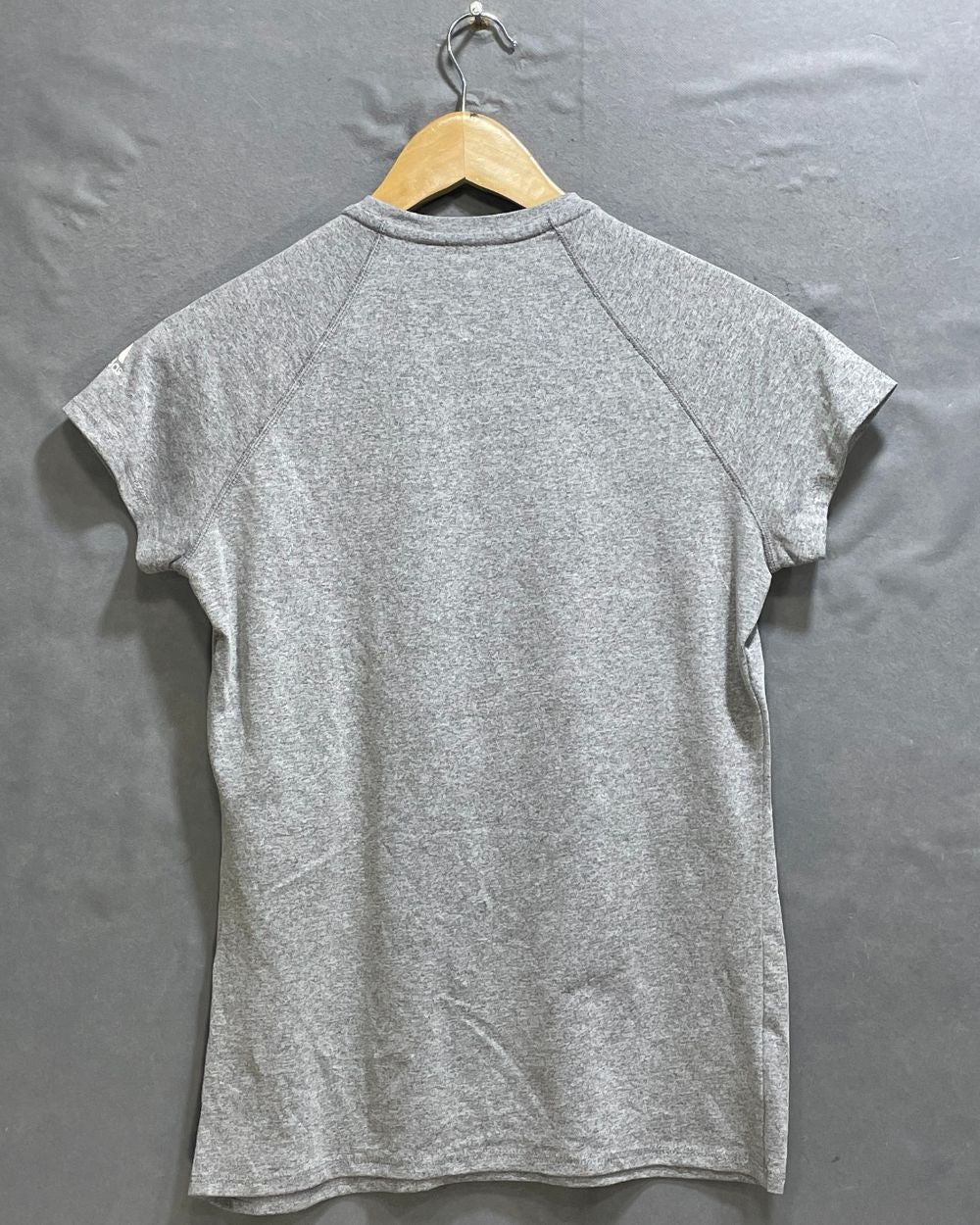 Adidas Grey Sport For Women T Shirt S - Preloved Labels
