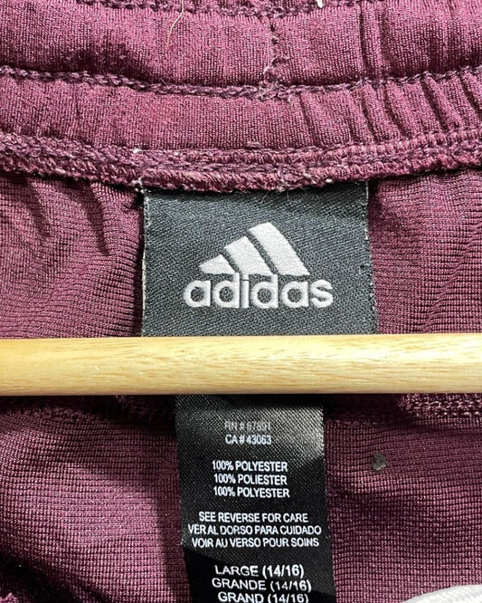 Adidas Maroon Sports Short For Men S - Preloved Labels