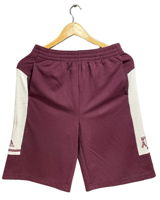Adidas Maroon Sports Short For Men S - Preloved Labels
