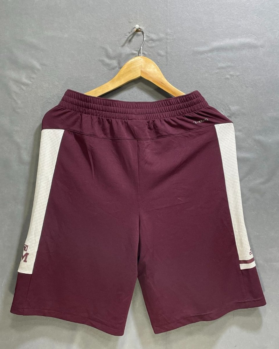 Adidas Maroon Sports Short For Men S - Preloved Labels