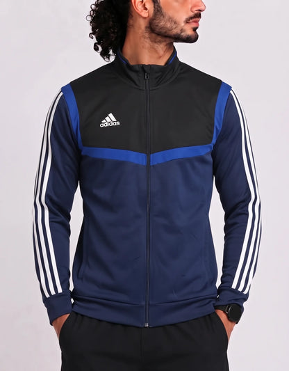 Adidas Men Polyester Black Navy Zipper L – Preloved Labels
