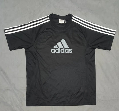 Adidas Men Polyester Black Sport T Shirt L – Preloved Labels (view 3)