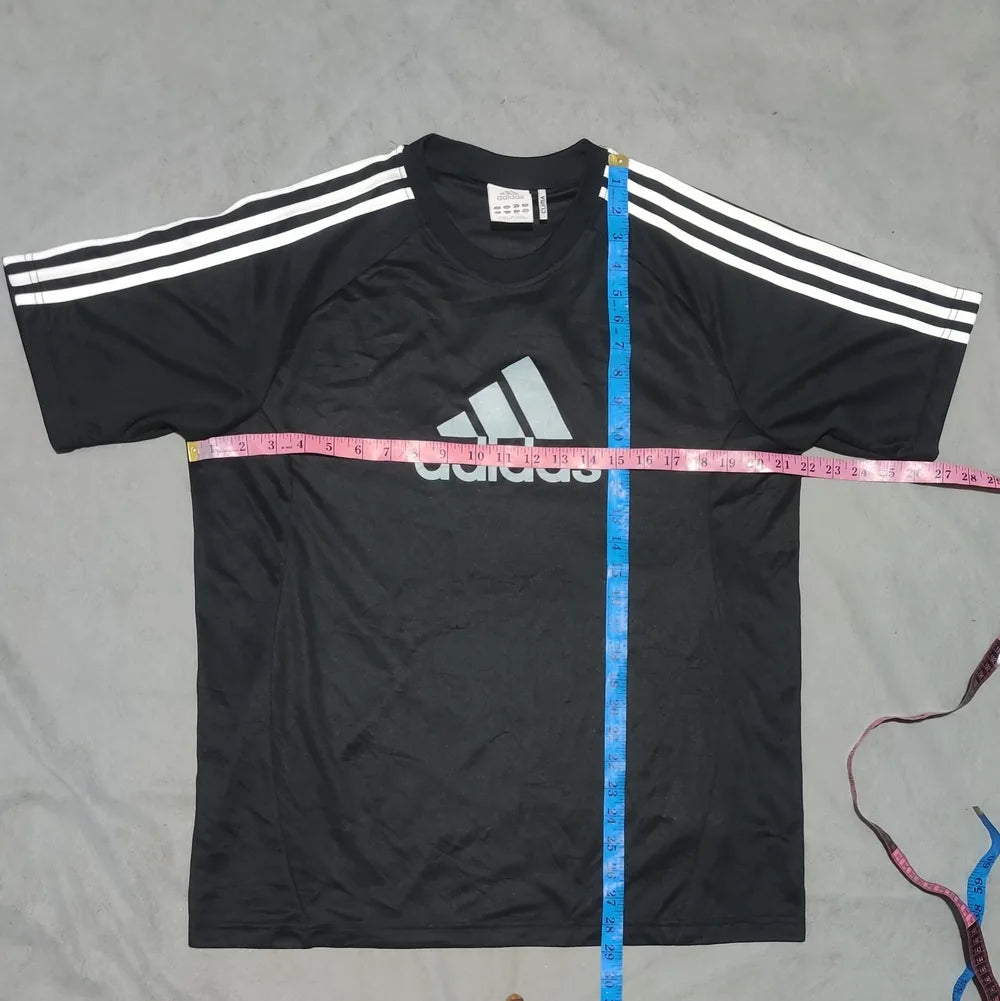 Adidas Men Polyester Black Sport T Shirt L – Preloved Labels (view 4)