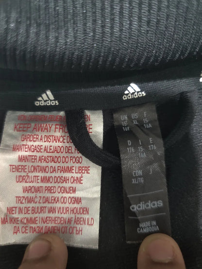 Adidas Men Polyester Black White Zipper XL – Preloved Labels (view 2)