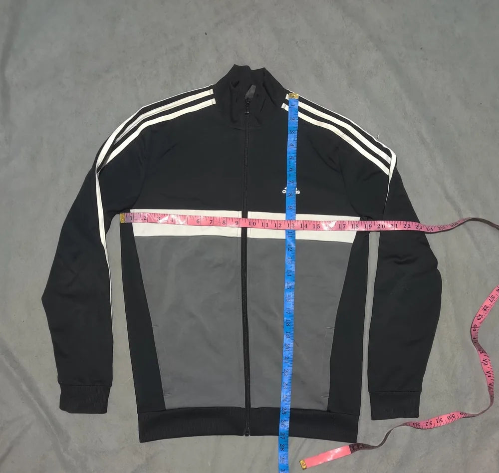 Adidas Men Polyester Black White Zipper XL – Preloved Labels (view 4)