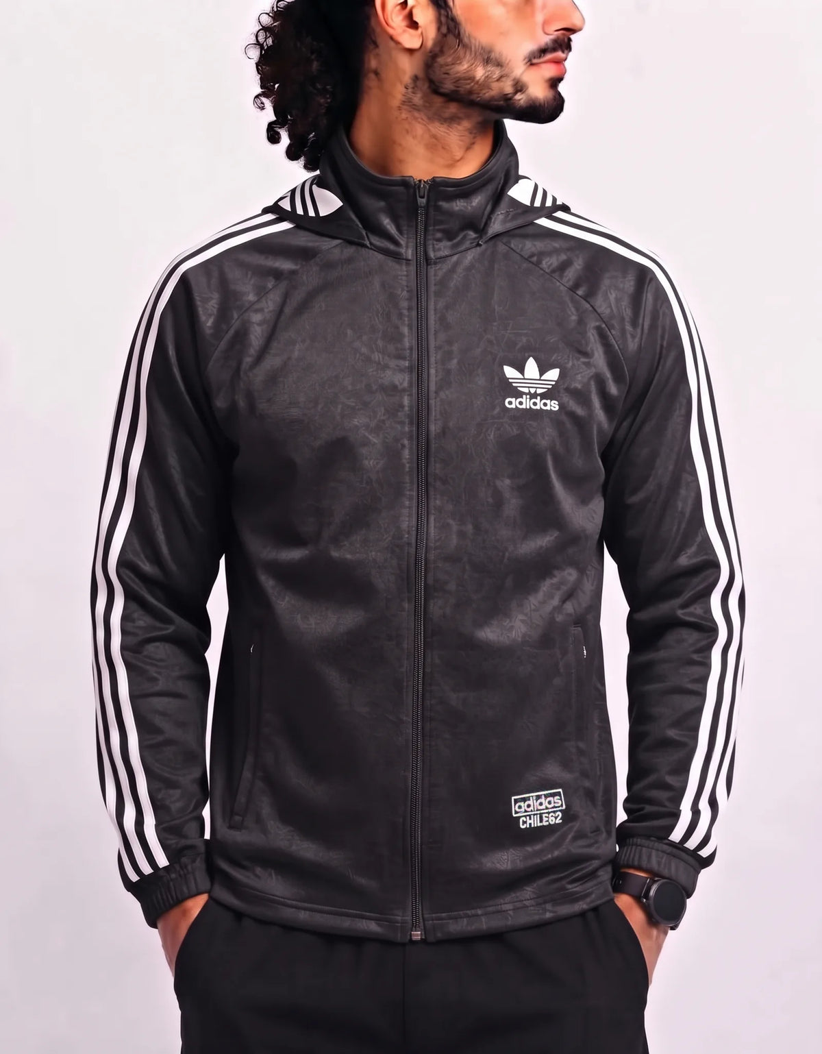 Adidas Men Polyester Black Zipper L – Preloved Labels