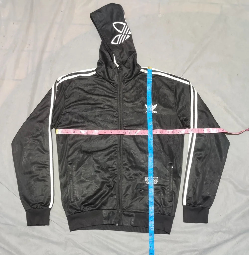 Adidas Men Polyester Black Zipper L – Preloved Labels (view 5)
