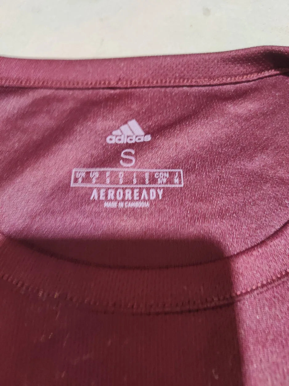 Adidas Men Sport Maroon T Shirt S – Preloved Labels (view 3)
