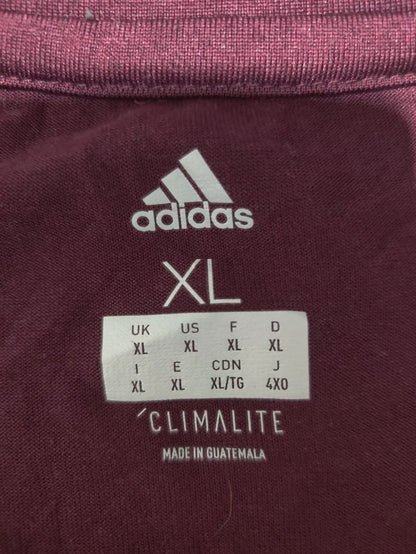 Adidas Men Sport Maroon T Shirt XL – Preloved Labels (view 3)