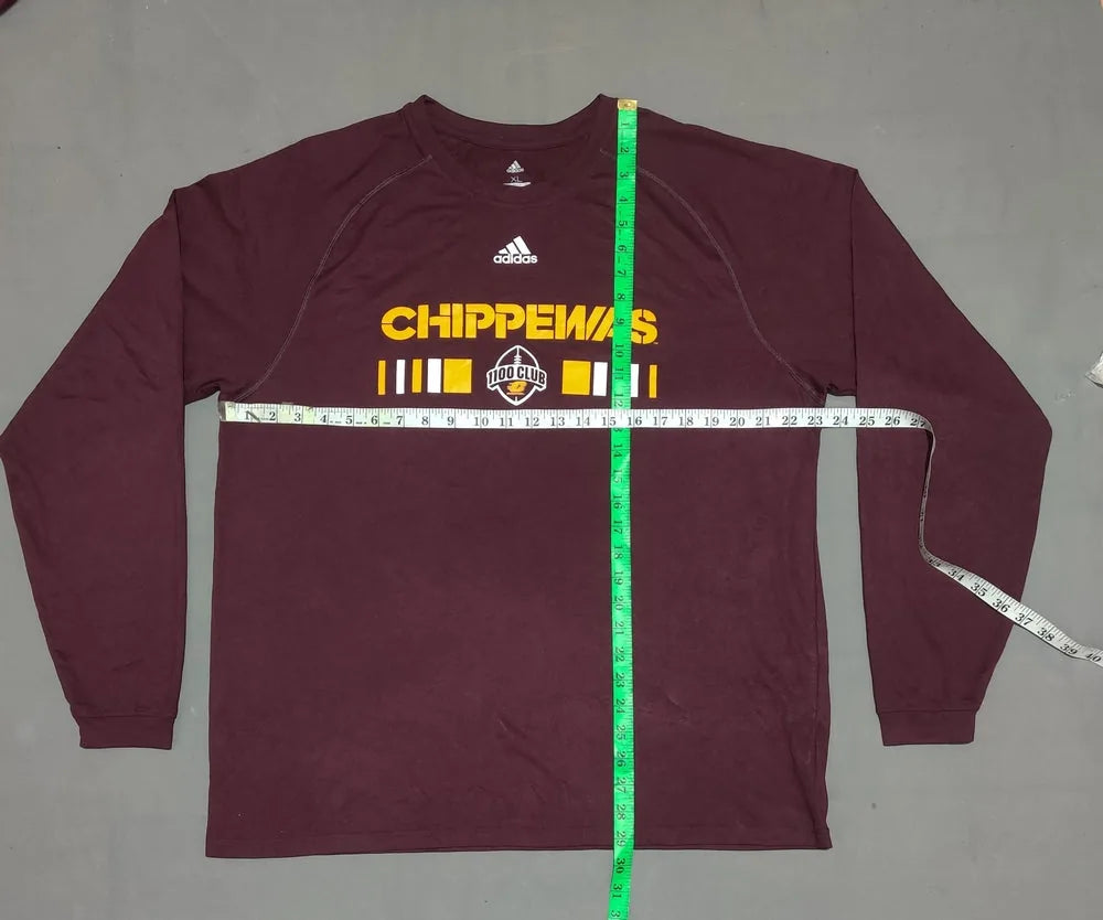 Adidas Men Sport Maroon T Shirt XL – Preloved Labels (view 4)