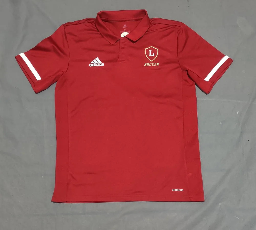 Adidas Men Sport Red Polo T Shirt – Preloved Labels (view 2)