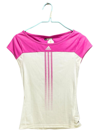 Adidas Pink Sport For Women Vest T Shirt S - Preloved Labels