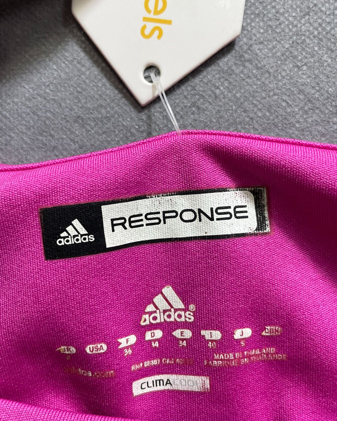Adidas Pink Sport For Women Vest T Shirt S - Preloved Labels