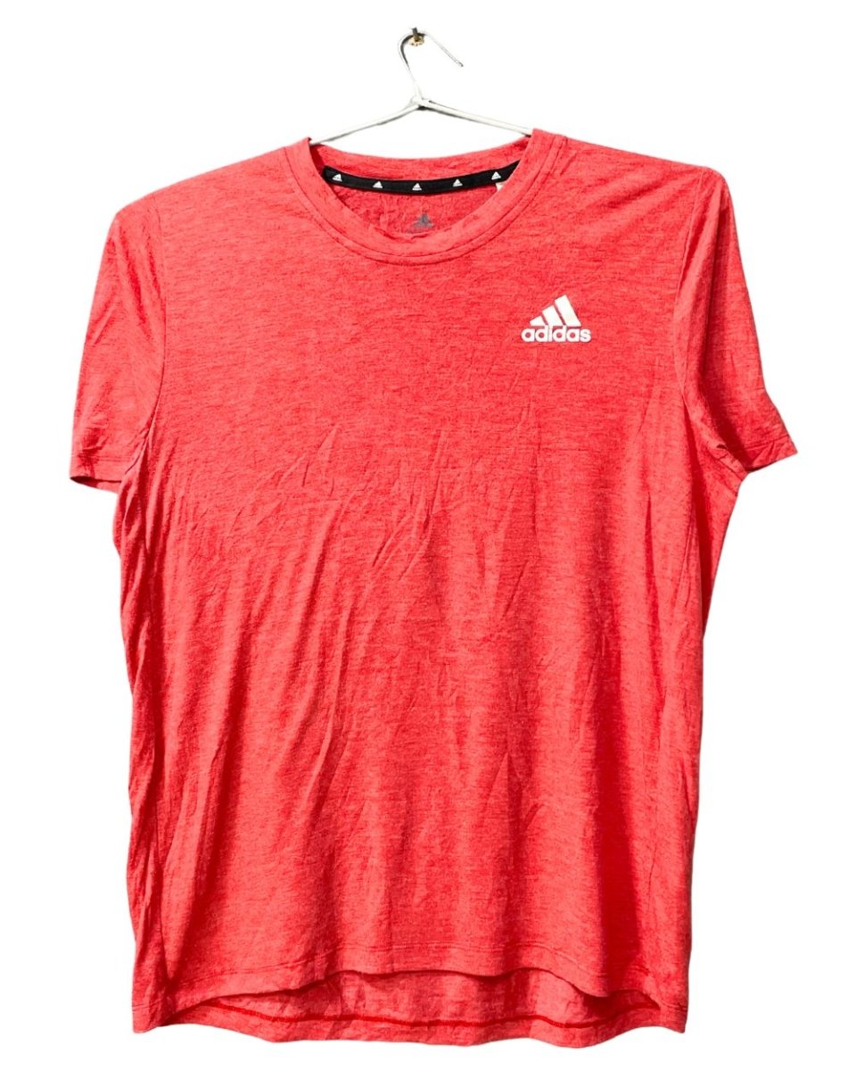 Adidas Red Cotton T Shirt For Men M - Preloved Labels